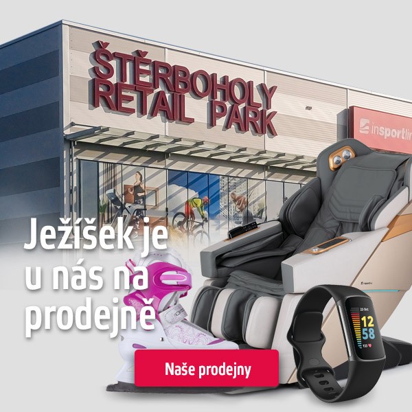 Prodejny inSPORTline v Praze, Brně, Ostravě