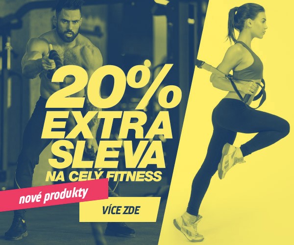Velký fítness výprodej a extra slevy 20%