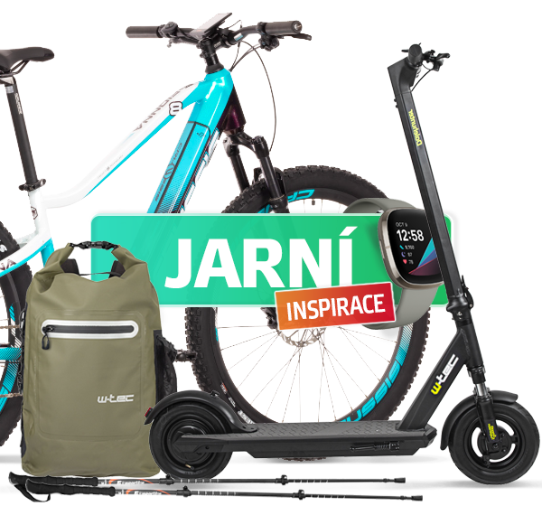 Jarní inspirace pro každého - E-kola, koloběžky, paddleboardy, pinec, basket a další