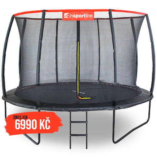 Trampolínový set inSPORTline Flea PRO 366 cm