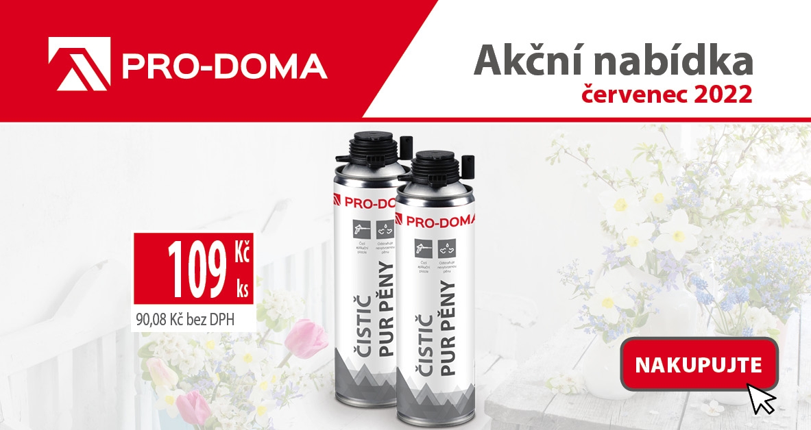 Čistič PU pěny PRO-DOMA – 500 ml | Stavebniny PRO-DOMA | Váš dodavatel stavebních materiálů