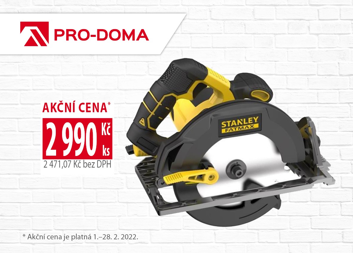 Pila okružní STANLEY FATMAX FME301 | Stavebniny PRO-DOMA | Váš dodavatel stavebních materiálů