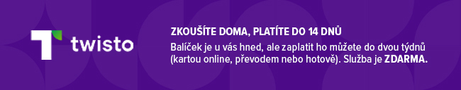 Twisto – zkoušíte doma, platíte do 14 dnů