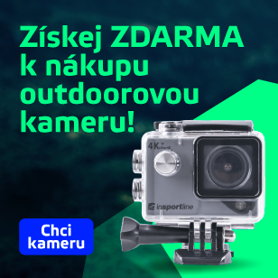 Ke kolu nebo koloběžce 4K outdoorová kamera zdarma!