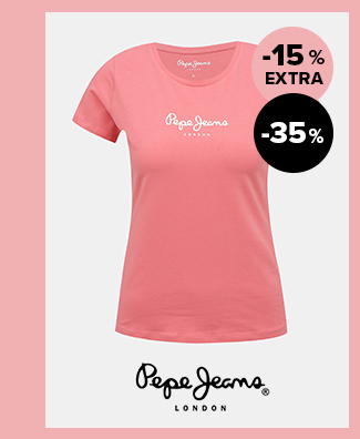 Ružové dámske tričko s potlačou Pepe Jeans Virginia | ZOOT.sk