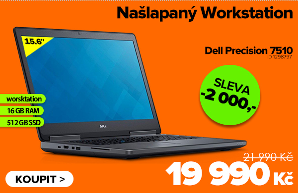 Dell Precision 7510 za 19 990 Kč - Notebook | GIGACOMPUTER.CZ