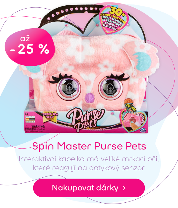 Spin Master Purse Pets Interaktivní kabelka Koala | Pilulka.cz